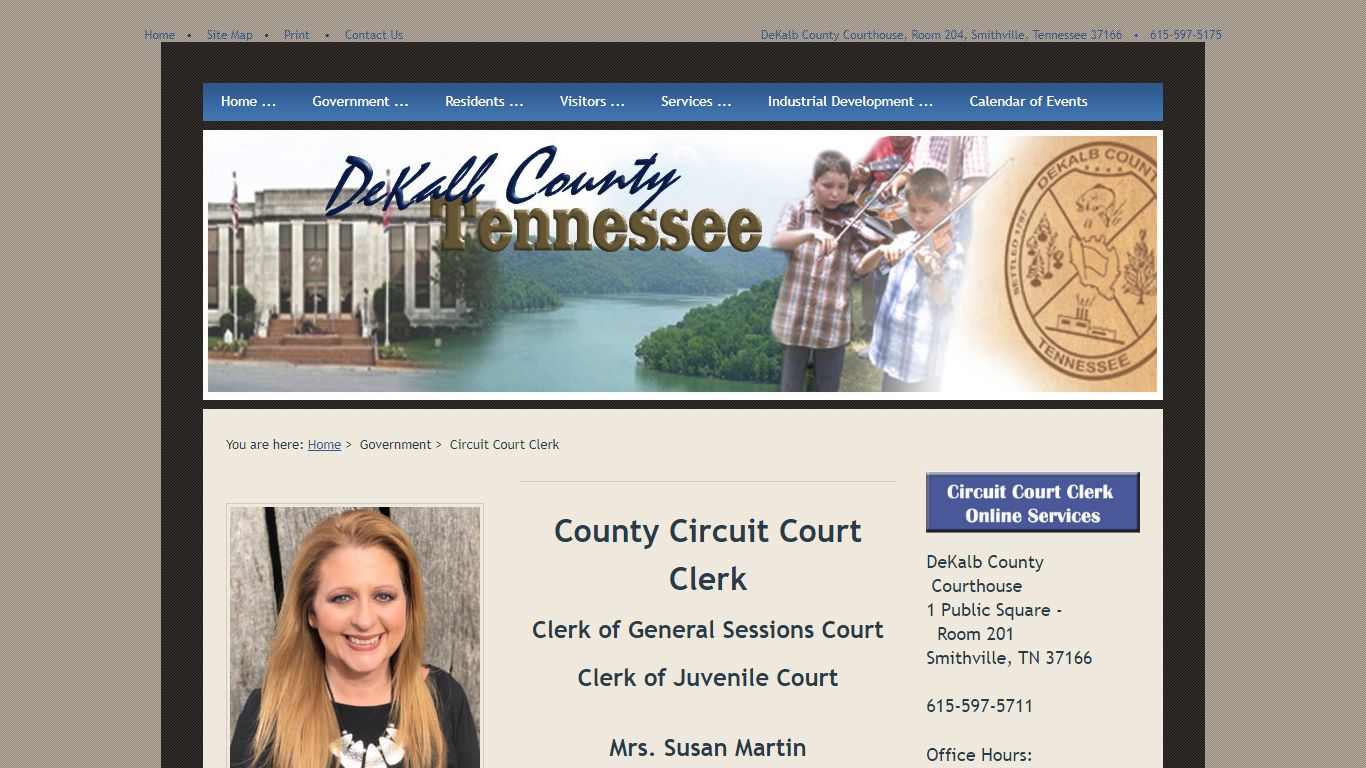 Circuit Court Clerk - DeKalb County, Tennessee